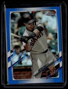 2021 Topps Chrome Buster Posey Blue Refractor #/150 - Picture 1 of 2