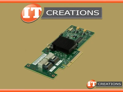 IBM SERVERAID M1015 ADAPTER PCI-E 2.0 X8 RAID CONTROLLER CARD 46M0860-NO BRACKET - Image 1 of 2