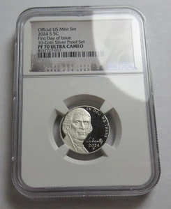 2024-S Jefferson níquel__NGC PF 70 ultra camafeo - Imagen 1 de 2