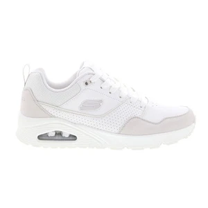 Skechers Uno Retro One 183020 Mens White Suede Lifestyle Sneakers Shoes - Picture 1 of 8