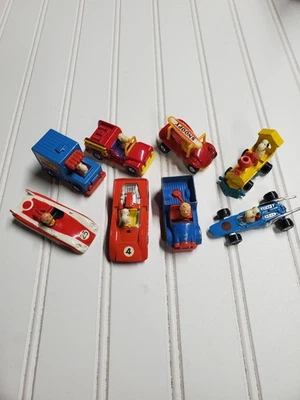 Vintage Peanuts Snoopy Diecast Lot Of 8 Cars 1950-1966 Aviva Japan Hong Kong - Image 1 of 4