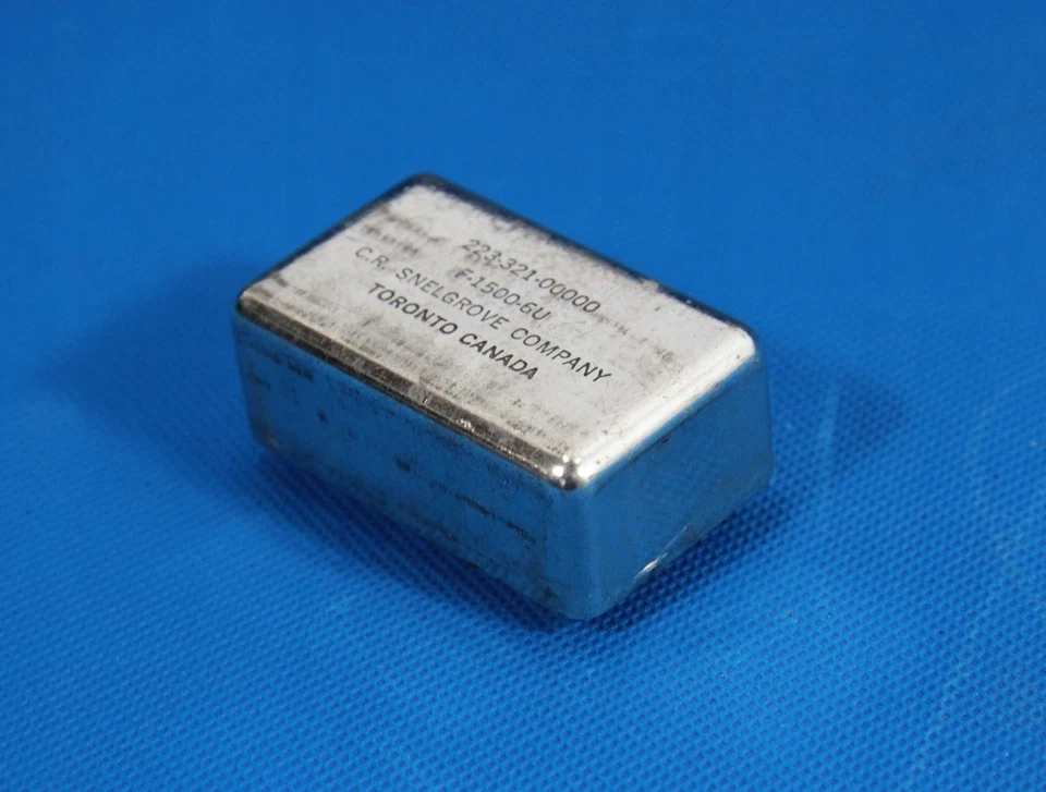 SSB C.R Filter. Snelgrove F-1500-6U 1pc Foto 1 de 4