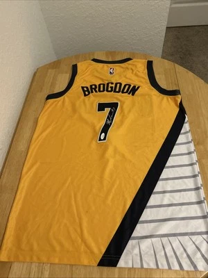 Malcolm Brogdon Indiana Pacers Autographed Jersey JSA Certified - Image 1 of 4