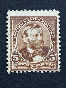 55240 USA Stamp 1890 US 223 MINT MNH? Thin Gum? 5c GRANT SP* - Picture 1 of 2
