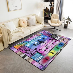 Cheer Area Teppich 5x7 Mädchen Cheerleader Teppiche für Wohnzimmer Schlafzimmer für Tochter... - Bild 1 von 7