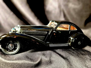RARE BOS Models 1938 Mercedes 540K Autobahn-Kurier 1:18 Scale Inv. #3734 - Picture 1 of 7