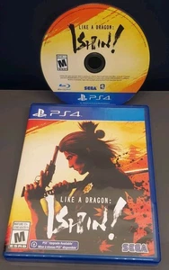 Come un drago: Ishin! Sony PlayStation 4 PS4 Ishin Like A Dragon Ps4 - Foto 1 di 5