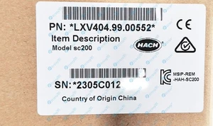 1PCS NEW HACH dual channel controller SC200 LXV404.99.00552 - Picture 1 of 1