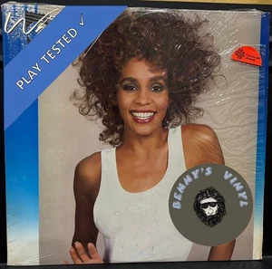 WOW!🔥Whitney Whitney Houston LP⭐️‘87 US 1st Hauppagge Press Shrink I Wanna - Imagen 1 de 8