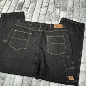 Vintage Guess Jeans USA Work Wear Carpenter Denim Jeans Mens 42x34 Baggy Skater - Picture 1 of 16
