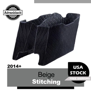 Beige Stitching Liner Kit For 2014+ Advanblack Extend Stretched Hard Saddlebag - Picture 1 of 17
