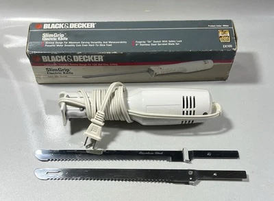 Легкий электрический резной нож Black & Decker с тонким захватом модель EK100 протестирован - Изображение 1 из 4