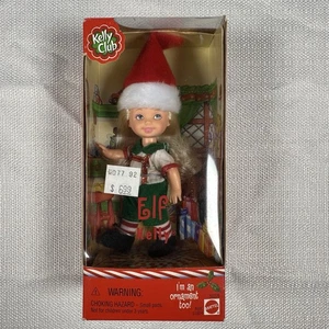 2001 Kelly Club Elf Kelly bambola ornamento 50376 alta 4" Mattel vintage - nuovo con scatola - Foto 1 di 3