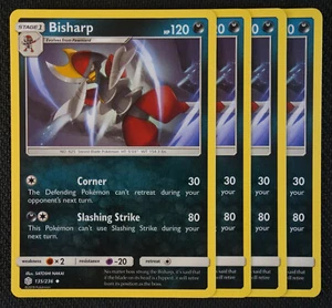 Pokemon Cards 4x Bisharp 135/236 Playset Cosmic Eclipse NM/M - Picture 1 of 1
