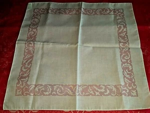 3+ Cotolene Weiß Akanthus Organdy Baumwolle Servietten 20" Quadrat Neu im Karton - Bild 1 von 5
