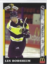 1999-2000 Brandon Wheat Kings (WHL) Les Borsheim