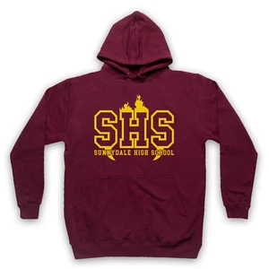 BUFFY THE VAMPIRE SLAYER SUNNYDALE HIGH SCHOOL LOGO ADULTS UNISEX HOODIE - Picture 1 of 11
