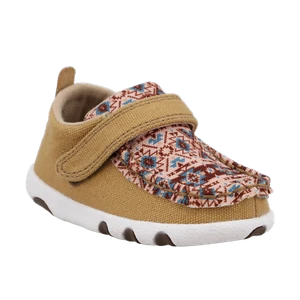 Hooey Children's Aztec Western Brown Slip On Shoe IHYC007 - Picture 1 of 45