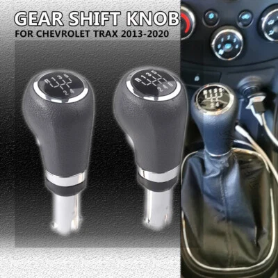Pomo de cambio de palanca de cambios manual de 5/6 velocidades para Chevrolet Trax 2013 2014 2015-2020 Foto 1 de 4