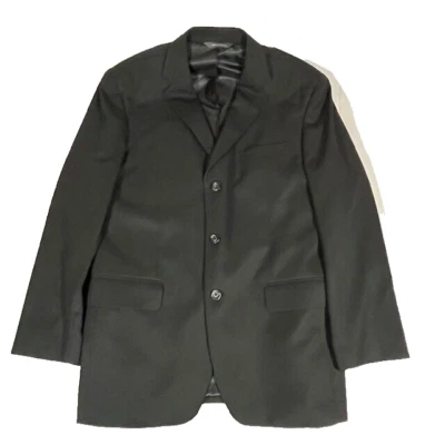 Мужское спортивное пальто Merona Blazer размер 42 Regular черное вискоза - Изображение 1 из 4