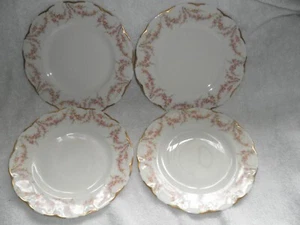 Limoges Theodore Haviland Varenne 4 Luncheon Plates 8 3/4" Made in America - Picture 1 of 3