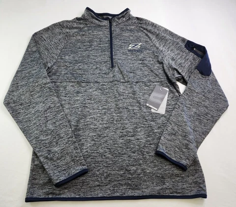 Colosseum Mens Long Sleeve 1/4 Zip Sweatshirt Size S Akron Zips Football Cover