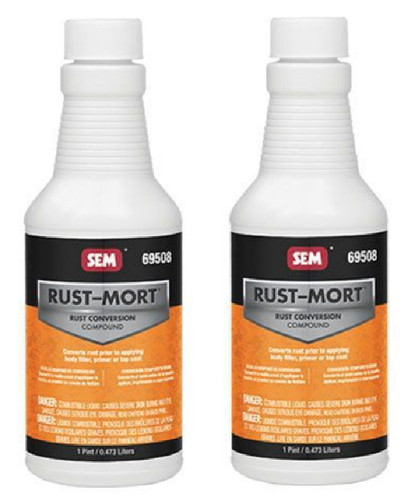 SEM 69508 Rust Mort - Rust Preventive Coating Black (2 Pack) | eBay