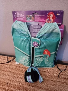 Kleine Meerjungfrau Disney Kindergröße Bootfahren Schwimmweste Perserver Jacke Swimways - Bild 1 von 6