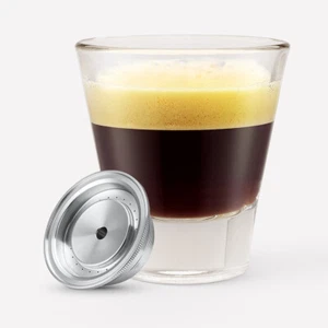 70ml Stainless Steel Reusable Coffee Pod Capsule For Nespresso Vertuoline ENV - Picture 1 of 7
