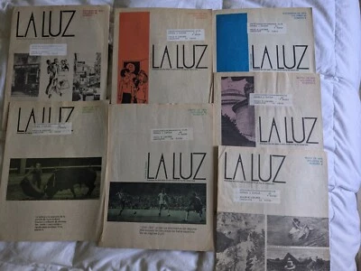 Lot of 9 Vintage La Luz Magazines 1973-74 Educators - Image 1 of 4