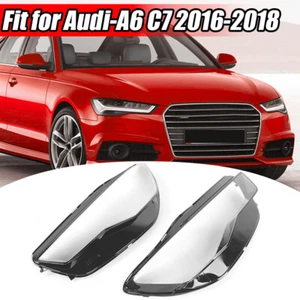 Cubierta de reemplazo de lente transparente para faros + par de selladores para Audi A6 S6 2016-2018 - Imagen 1 de 9