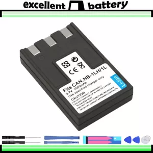 Li-ion Battery Pack For Canon NB-1L NB-1LH CB-2L CB-2LS CB-2LSE CBC-NB1 New - Foto 1 di 7