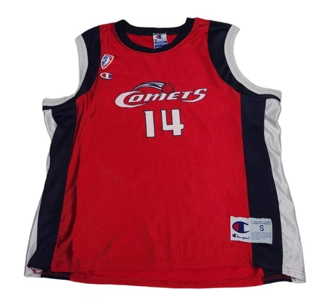 Vintage 90’s Champion WNBA Houston Comets Cynthia Cooper #14 Jersey Size Small Cover