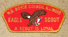 W.D. Boyce Council 2002 ""Eagle Scout"" CSP - Gold Myl 50 hergestellt - TA27