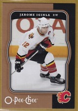 2007-08 O-Pee-Chee 3x5 Toys R' Us #TRU8 Jarome Iginla - Calgary Flames