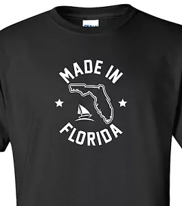 "Made in Florida" T-Shirt Gr. S-4XL Everglades Sunshine State Home Born Life - Bild 1 von 7