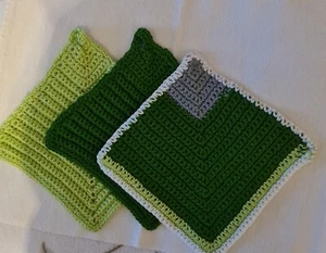 topflappen gehäkelt handarbeit - Bild 1 von 4