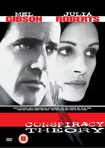 Conspiracy Theory DVD (1998) Mel Gibson, Donner (DIR) cert 15 Quality guaranteed - Image 1 of 2