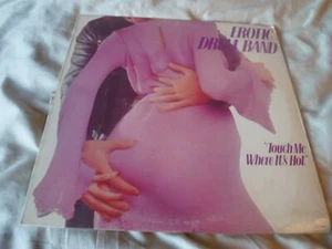 Erotic Drum Band - Touch Me Where Its Hot LP 1980 Prism Records VG / VG+ - Picture 1 of 4