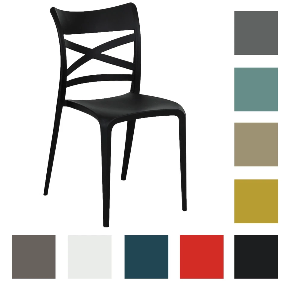 Sedia SCOTLAND in Polipropilene Design Impilabile per interno ed esterno - Immagine 1 di 1