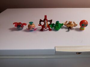 6 Zoobles pieces Spinmaster McDonalds Toys Lot 2009-2011