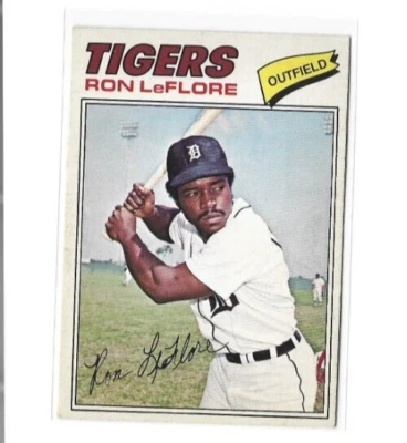 1977 O-Pee-Chee #167 Ron LeFlore EXMT - Image 1 of 2