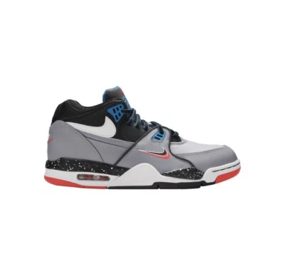 NIKE MEN AIR FLIGHT 89 CEMENT GREY-WHITE-BLACK SZ 8.5 [Ct1622-001] - Image 1 of 4