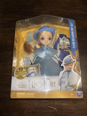 WIZARDING WORLD Harry Potter Fleur Delacour 8" Doll Gift Set 10-Piece 2 Outfits Wizard Toy New