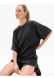 Athleta - Maglietta Seasoft - Nera Medium M Nuova Con Etichette #693639 - Foto 1 di 7