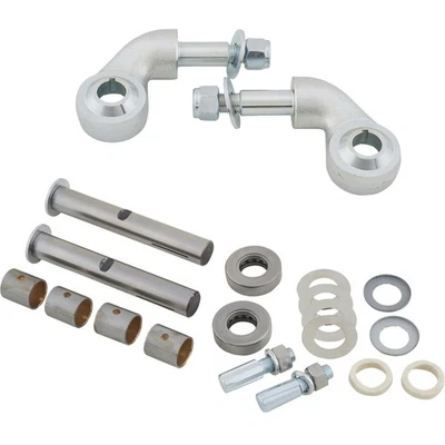 Juego de pasadores King de husillo estándar y soportes de amortiguador inferiores, Ford 1937-41 Foto 1 de 4