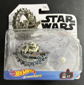 GENERAL GRAVEUS STAR WARS HOT WHEELS MINI RUEDA BICICLETA FIGURA CON SOPORTE NUEVO - Imagen 1 de 3