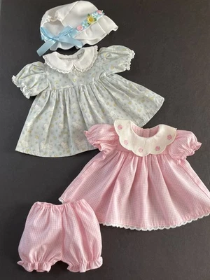 Vestido e boné de Páscoa PLEASANT COMPANY American Girl BITTY BABY, feliz aniversário - Imagem 1 de 4
