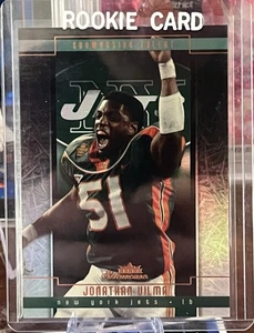 2004 Fleer Showcase - Showcasing Talent Jonathan Vilma #124 /599 (RC) - Picture 1 of 2