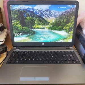 HP 255 G3 Laptop 500Gb Hdd 4Gb Ram wifi Win 10 Home 15.6" Screen - Picture 1 of 6